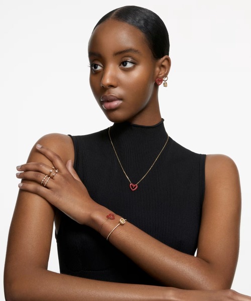 公式】【スワロフスキー】Constella リング セット(2)、ラウンド