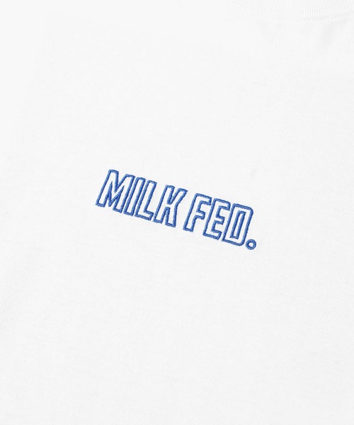 MILKFED.(ミルクフェド)の「WAVEFORM WIDE L/S TEE(Tシャツ/カットソー・レディース・アッシュ/ホワイト/ブラック・M/L)」の9枚目の写真