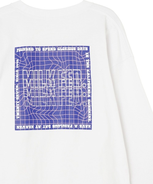 MILKFED.(ミルクフェド)の「WAVEFORM WIDE L/S TEE(Tシャツ/カットソー・レディース・アッシュ/ホワイト/ブラック・M/L)」の13枚目の写真