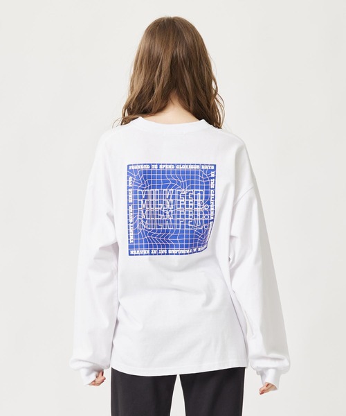 MILKFED.(ミルクフェド)の「WAVEFORM WIDE L/S TEE(Tシャツ/カットソー・レディース・アッシュ/ホワイト/ブラック・M/L)」の18枚目の写真