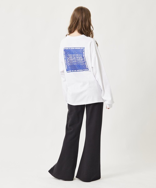 MILKFED.(ミルクフェド)の「WAVEFORM WIDE L/S TEE(Tシャツ/カットソー・レディース・アッシュ/ホワイト/ブラック・M/L)」の20枚目の写真