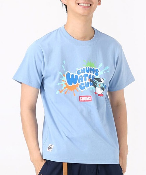 CHUMS(チャムス)の「CHUMS/チャムス Tシャツ プリントTシャツ キャラクター 夏 CH01-2391(Tシャツ/カットソー・メンズ・ピンク/ブルー/ネイビー/ホワイト・XL/XXL/S/M/L)」の13枚目の写真