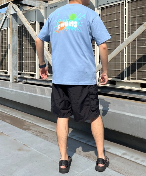 CHUMS(チャムス)の「CHUMS/チャムス Tシャツ プリントTシャツ キャラクター 夏 CH01-2391(Tシャツ/カットソー・メンズ・ピンク/ブルー/ネイビー/ホワイト・XL/XXL/S/M/L)」の15枚目の写真