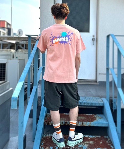 CHUMS(チャムス)の「CHUMS/チャムス Tシャツ プリントTシャツ キャラクター 夏 CH01-2391(Tシャツ/カットソー・メンズ・ピンク/ブルー/ネイビー/ホワイト・XL/XXL/S/M/L)」の11枚目の写真