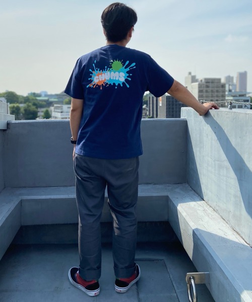 CHUMS(チャムス)の「CHUMS/チャムス Tシャツ プリントTシャツ キャラクター 夏 CH01-2391(Tシャツ/カットソー・メンズ・ピンク/ブルー/ネイビー/ホワイト・XL/XXL/S/M/L)」の18枚目の写真