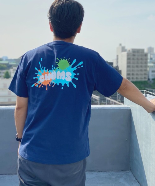 CHUMS(チャムス)の「CHUMS/チャムス Tシャツ プリントTシャツ キャラクター 夏 CH01-2391(Tシャツ/カットソー・メンズ・ピンク/ブルー/ネイビー/ホワイト・XL/XXL/S/M/L)」の12枚目の写真