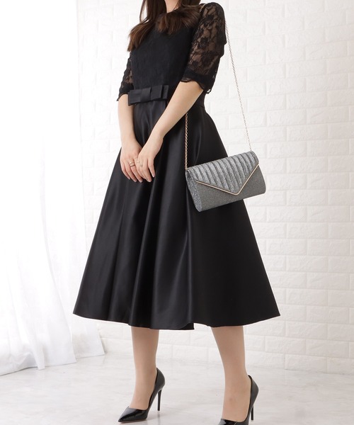 Lace Ladies(レースレディース)の「メタリックカラーV字ラメクラッチバッグ(クラッチバッグ・レディース・ゴールド/ブラック/シルバー・FREE)」の8枚目の写真
