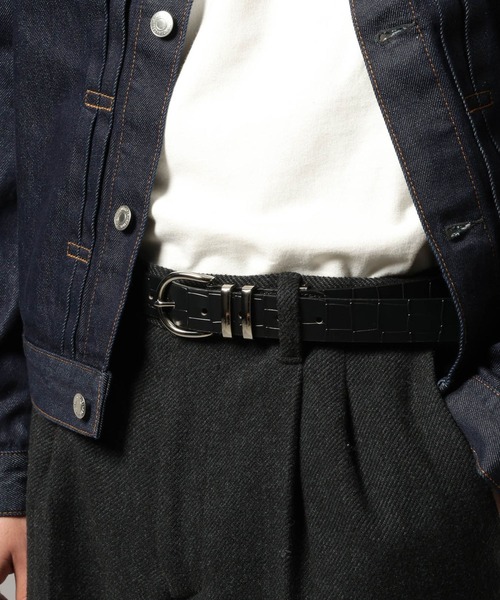 ZELALMOTOMACHI✨新品タグ付　ダブルフェイス　ラムレザーコートベルト Zelal ゼラール元町 ラムレザージャケットコート ベルトひも付き 11AR