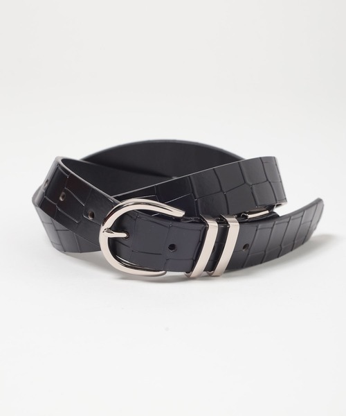 累計販売10000本突破！】ダブルメタルサルカンレザーベルト（ベルト