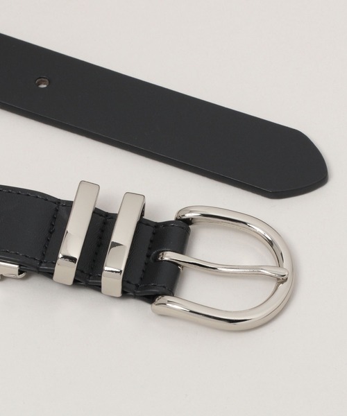 累計販売10000本突破！】ダブルメタルサルカンレザーベルト（ベルト