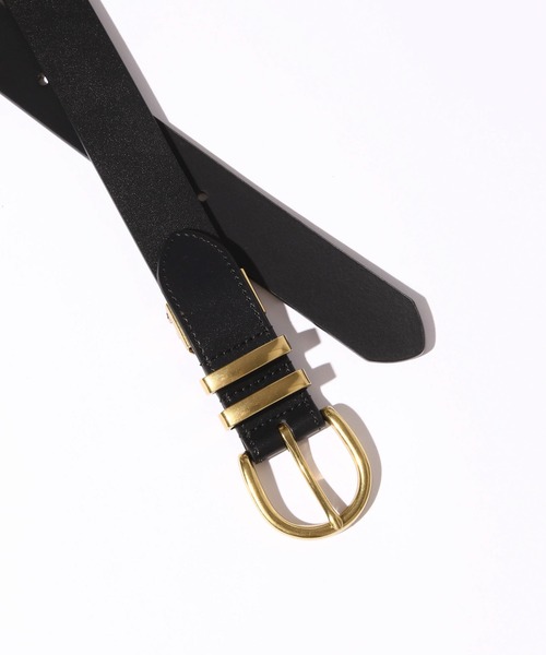 累計販売10000本突破！】ダブルメタルサルカンレザーベルト（ベルト