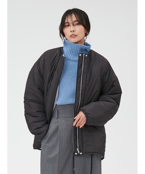 FRAY I.D(フレイアイディー)の「リバーシブルボアジャケット(その他アウター・レディース・ブラック/ホワイト/ブルー・0/1)」の8枚目の写真