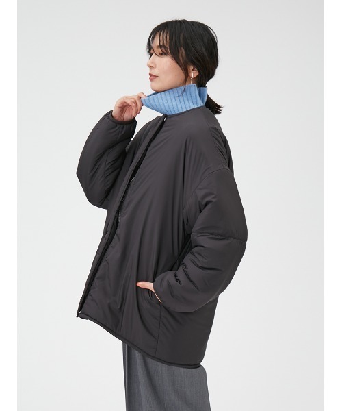 FRAY I.D(フレイアイディー)の「リバーシブルボアジャケット(その他アウター・レディース・ブラック/ホワイト/ブルー・0/1)」の11枚目の写真