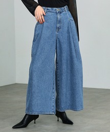 SOMETHING | atelier SOMETHING/アトリエサムシング ハイパーワイドデニムパンツ(デニムパンツ)