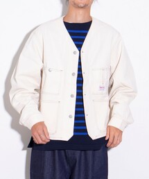 SMITH'S | 【SMITH'S AMERICAN/スミスアメリカン】 No Collar Coverall ノーカラー カバーオール(ノーカラージャケット)