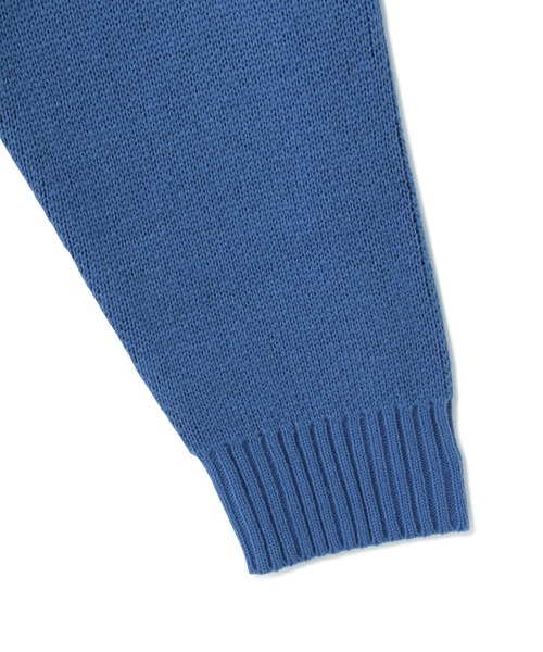 WHITELAND(ホワイトランド)の「【WEB&DEPOT限定】WHITELAND/ホワイトランド/FRONT LOGO CREWNECK KNIT(ニット/セーター・レディース・ブラック/アイボリー/ブルー・L/M)」の16枚目の写真