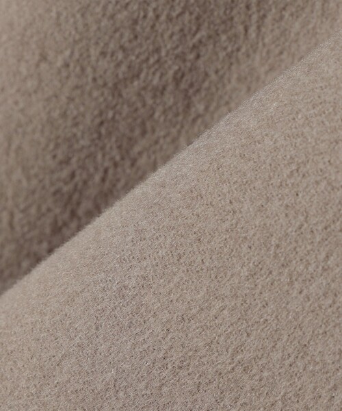 SHIPS any（シップス エニィ）の「SHIPS any: ノンミュールジングウール テーラード コクーン ショート コート（チェスターコート・レディース・ライトグレー/ブラック/キャメル/ブルー・ONE SIZE）」の17枚目の写真