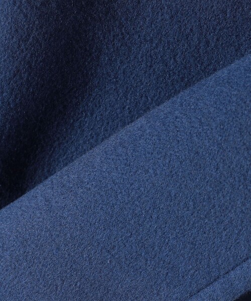 SHIPS any（シップス エニィ）の「SHIPS any: ノンミュールジングウール テーラード コクーン ショート コート（チェスターコート・レディース・ライトグレー/ブラック/キャメル/ブルー・ONE SIZE）」の19枚目の写真