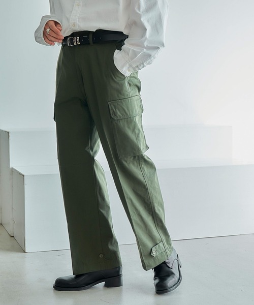 RAGEBLUE（レイジブルー）の「M47 military straight cargo pants / M47ミリタリーストレート