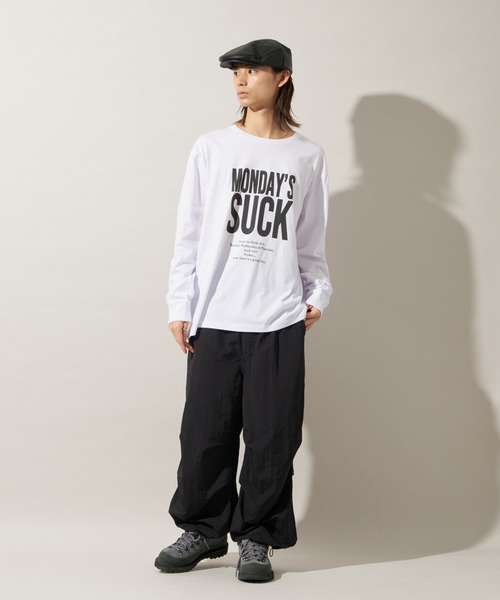 JOURNAL STANDARD（ジャーナルスタンダード）の「【ZOZO限定】ZZ LOSFORNIA STANDARD L/S 1（Tシャツ/カットソー・メンズ・ホワイト/ブラック系その他3/ブラック/ブラック系その他/ホワイト系その他2/ホワイト系その他3/ブラック系その他2/ホワイト系その他・M/S/XL/XXL/XS/L）」の9枚目の写真