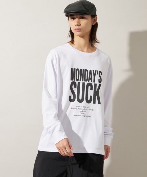 JOURNAL STANDARD（ジャーナルスタンダード）の「【ZOZO限定】ZZ LOSFORNIA STANDARD L/S 1（Tシャツ/カットソー・メンズ・ホワイト/ブラック系その他3/ブラック/ブラック系その他/ホワイト系その他2/ホワイト系その他3/ブラック系その他2/ホワイト系その他・M/S/XL/XXL/XS/L）」の16枚目の写真
