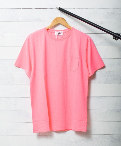 sunny branch(サニーブランチ)の「★RDS★無地半袖ポケット付きクルーネックTシャツ(Tシャツ/カットソー・レディース・ネイビー/ピンク系その他/ホワイト/グレー/イエロー系その他/ブラック/ピンク/カーキ・MEDIUM/X-LARGE/LARGE)」の8枚目の写真