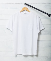★RDS★無地半袖ポケット付きクルーネックTシャツ