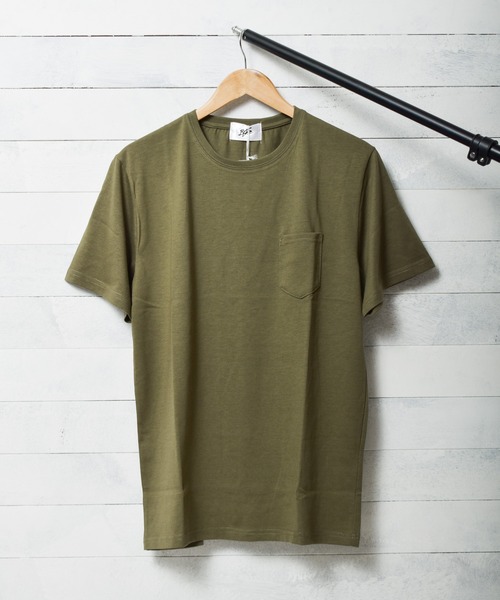 sunny branch(サニーブランチ)の「★RDS★無地半袖ポケット付きクルーネックTシャツ(Tシャツ/カットソー・レディース・ネイビー/ピンク系その他/ホワイト/グレー/イエロー系その他/ブラック/ピンク/カーキ・MEDIUM/X-LARGE/LARGE)」の4枚目の写真