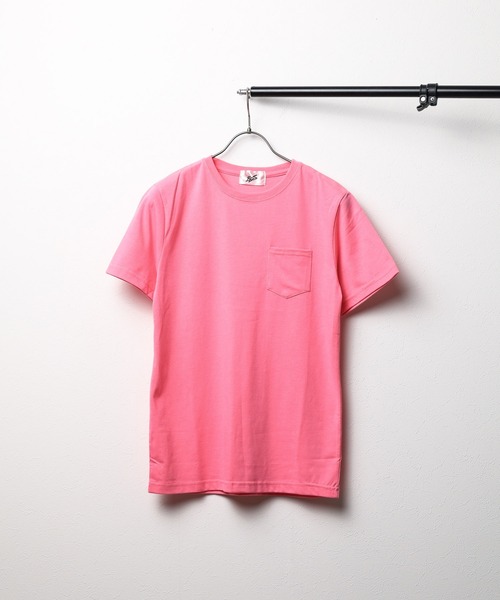 sunny branch(サニーブランチ)の「★RDS★無地半袖ポケット付きクルーネックTシャツ(Tシャツ/カットソー・レディース・ネイビー/ピンク系その他/ホワイト/グレー/イエロー系その他/ブラック/ピンク/カーキ・MEDIUM/X-LARGE/LARGE)」の18枚目の写真