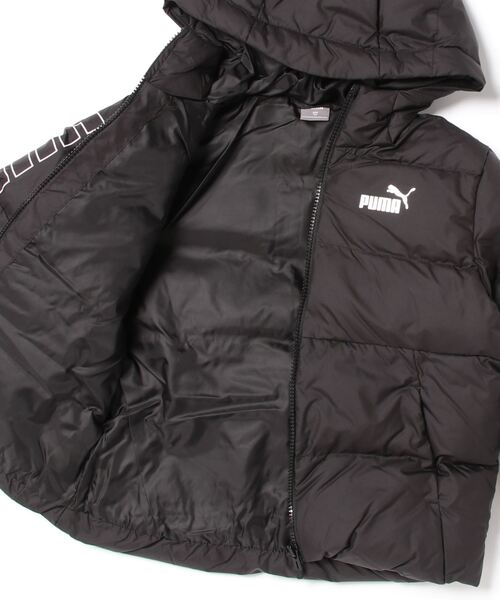 PUMA(プーマ)の「PUMA プーマ キッズ PUMA POWER カラーブロック フーデッドジャケット 120cm-160cm(ブルゾン・キッズ・ブラック・150/140/130/160/120)」の3枚目の写真