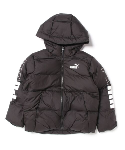 PUMA(プーマ)の「PUMA プーマ キッズ PUMA POWER カラーブロック フーデッドジャケット 120cm-160cm(ブルゾン・キッズ・ブラック・150/140/130/160/120)」の5枚目の写真