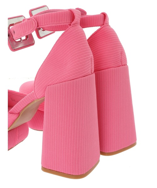 DURAS（デュラス）の「アンクルベルトサンダル（サンダル・レディース・マルチ/ピンク・24.5/23.5）」の7枚目の写真