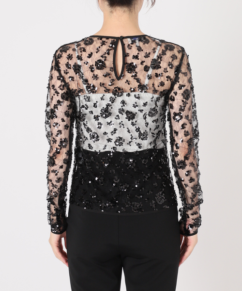 *7/27まで* 即完売　BAUM UND PFERDGARTEN トップス セール】【BAUM UND PFERDGARTEN/バウムウンドヘルガーデン】シアー