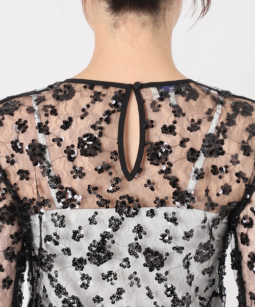 *7/27まで* 即完売　BAUM UND PFERDGARTEN トップス セール】【BAUM UND PFERDGARTEN/バウムウンドヘルガーデン】シアー