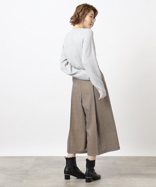 grove（グローブ）の「◆ふんわりやわらか!フラッフィーコットンブレンドクルーネックプルオーバー（ニット/セーター・レディース・ナチュラル/ブルー系その他/ライトブルー/グレー/パープル・03/02/04/01/05）」の9枚目の写真