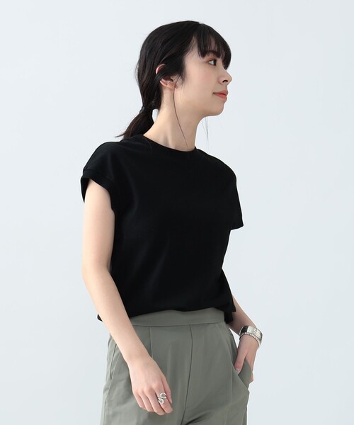 【Demi-Luxe BEAMS】AK+1 / フレンチスリーブ Tシャツ Demi-Luxe BEAMS（デミルクス ビームス）の「AK+1 / フレンチ