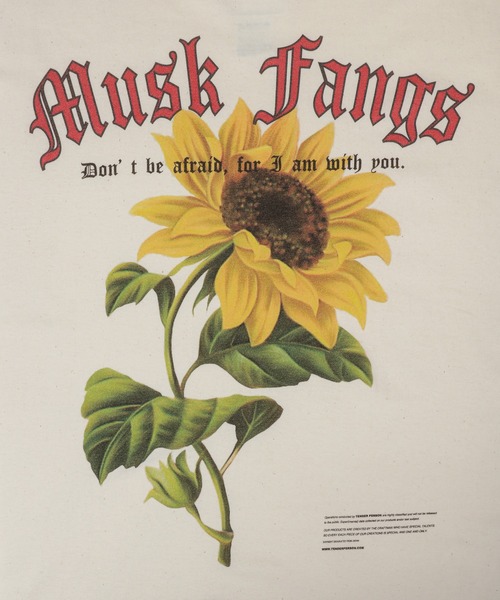 TENDER PERSON（テンダーパーソン）の「REBIRTH TEE "MUSK FANGS"（Tシャツ/カットソー・メンズ・オフホワイト・00）」の4枚目の写真