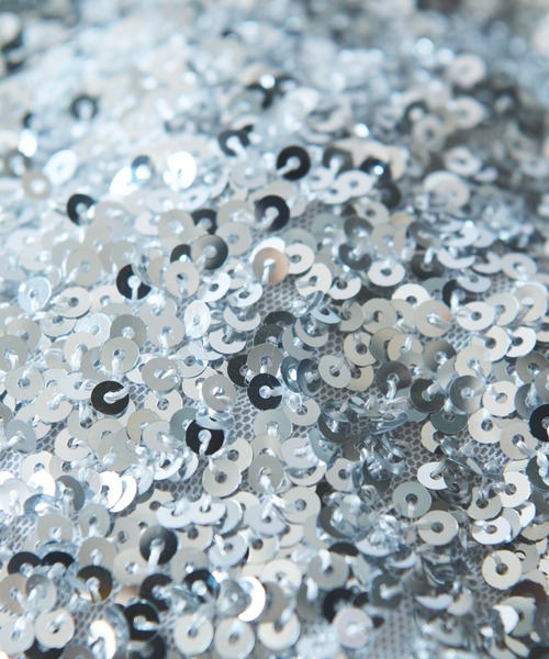 un dix cors（アンディコール）の「スパンコール巾着（ハンドバッグ・レディース・ブラック/シルバー・FREE）」の17枚目の写真