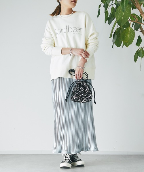 un dix cors（アンディコール）の「スパンコール巾着（ハンドバッグ・レディース・ブラック/シルバー・FREE）」の3枚目の写真