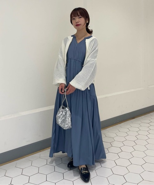 un dix cors（アンディコール）の「スパンコール巾着（ハンドバッグ・レディース・ブラック/シルバー・FREE）」の16枚目の写真