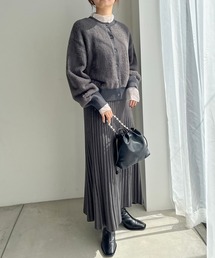 LOWRYS FARM | フェザーカーデ＊スカート２Ｐ　971112(ワンピース)