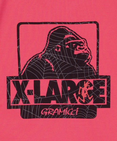 XLARGE（エクストララージ）の「XLARGE×GRAMMICI S/S TEE GRAMICCI OG / グラミチ（Tシャツ/カットソー・メンズ・イエロー/レッド/ブラック/ホワイト/ライトグリーン・LARGE/MEDIUM/X-LARGE/SMALL）」の6枚目の写真