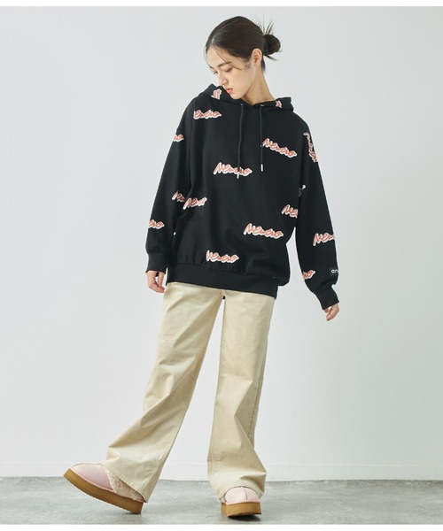 ANAP(アナップ)の「コーデュロイストレートパンツ(その他パンツ・レディース・ダークブラウン/モスグリーン/アイボリー・M/S)」の7枚目の写真