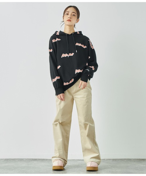 ANAP(アナップ)の「コーデュロイストレートパンツ(その他パンツ・レディース・ダークブラウン/モスグリーン/アイボリー・M/S)」の6枚目の写真