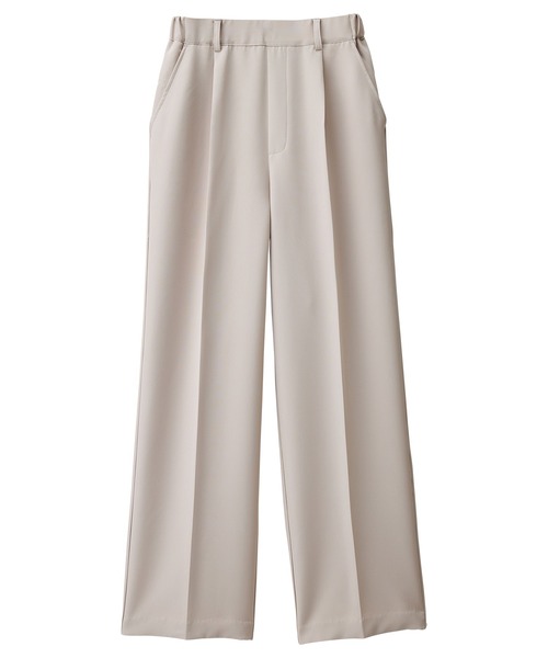 RANAN（ラナン）の「[低身長サイズ有]美脚シルエットセンタープレススラックス(股下62cm)（スラックス・レディース・チャコール/ライトピンク/ブラック/ロイヤルブルー/ライトグレー/ブルーグリーン/ブラウン系その他/ダークブルー/イエロー系その他/シルバーグレー・M/S/LL/L/3L）」の12枚目の写真