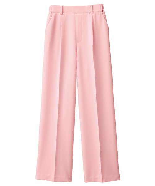 RANAN（ラナン）の「[低身長サイズ有]美脚シルエットセンタープレススラックス(股下62cm)（スラックス・レディース・チャコール/ライトピンク/ブラック/ロイヤルブルー/ライトグレー/ブルーグリーン/ブラウン系その他/ダークブルー/イエロー系その他/シルバーグレー・M/S/LL/L/3L）」の14枚目の写真