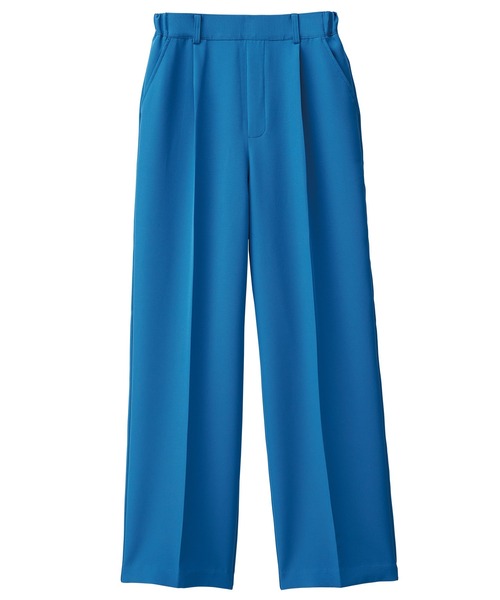 RANAN（ラナン）の「[低身長サイズ有]美脚シルエットセンタープレススラックス(股下62cm)（スラックス・レディース・チャコール/ライトピンク/ブラック/ロイヤルブルー/ライトグレー/ブルーグリーン/ブラウン系その他/ダークブルー/イエロー系その他/シルバーグレー・M/S/LL/L/3L）」の13枚目の写真