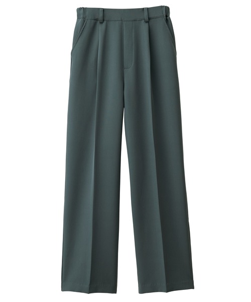 RANAN（ラナン）の「[低身長サイズ有]美脚シルエットセンタープレススラックス(股下62cm)（スラックス・レディース・チャコール/ライトピンク/ブラック/ロイヤルブルー/ライトグレー/ブルーグリーン/ブラウン系その他/ダークブルー/イエロー系その他/シルバーグレー・M/S/LL/L/3L）」の18枚目の写真