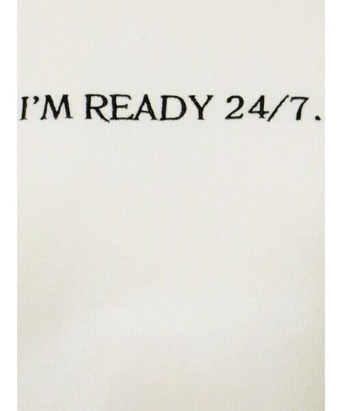 jouetie（ジュエティ）の「バックオープントップス【カップ付き】（Tシャツ/カットソー・レディース・ブラック/ネイビー/オフホワイト/ピンク・MEDIUM）」の13枚目の写真