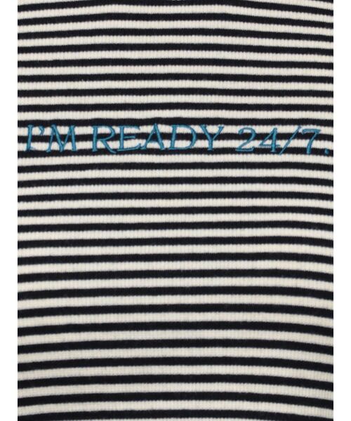 jouetie（ジュエティ）の「バックオープントップス【カップ付き】（Tシャツ/カットソー・レディース・ブラック/ネイビー/オフホワイト/ピンク・MEDIUM）」の14枚目の写真